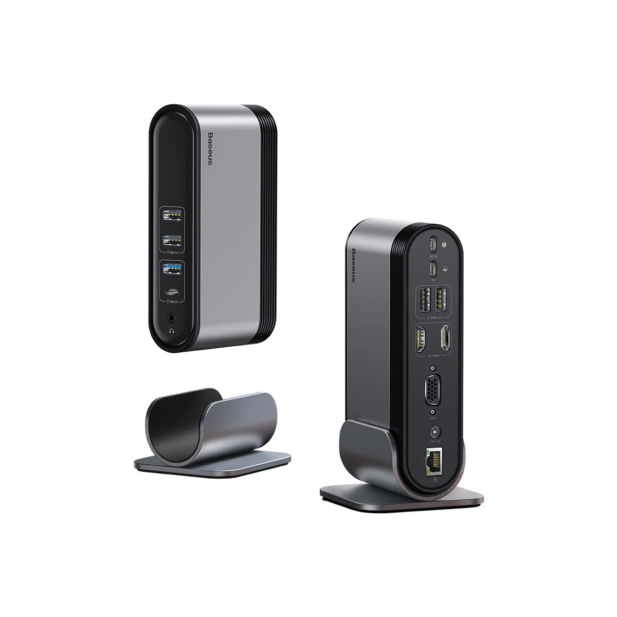 Baseus 17 in 1 3 Monitors Docking Station - Image 4