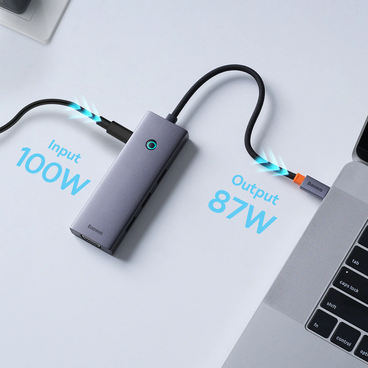 Baseus 7 in 1 Triple-Display Hub - Image 7