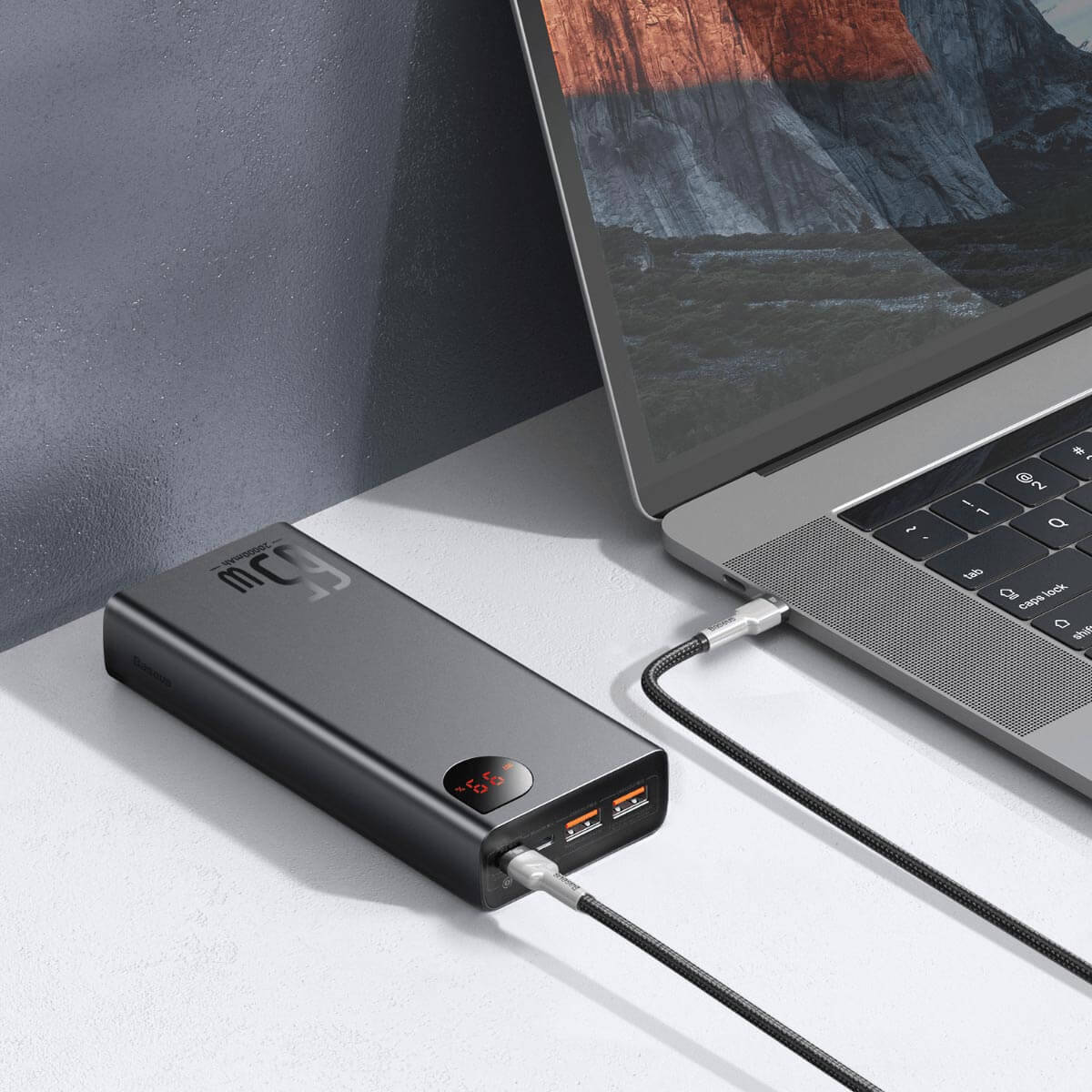 Baseus Adaman Metal Digital Display Power Bank 65W 20000mAh - Image 8