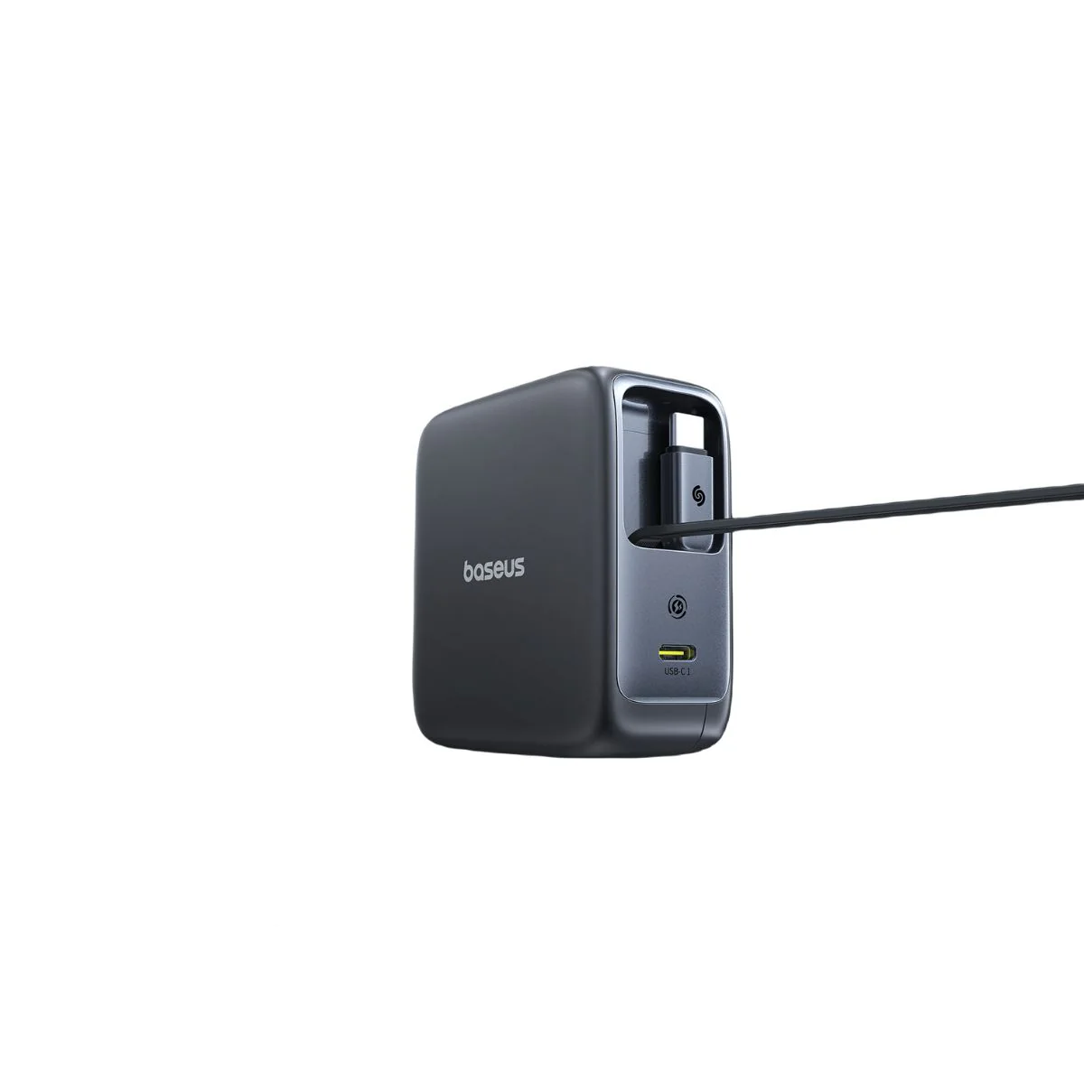 Baseus EnerCore CJ21 Fast Charger with Dual Retractable Cables 3C 67W - Image 3