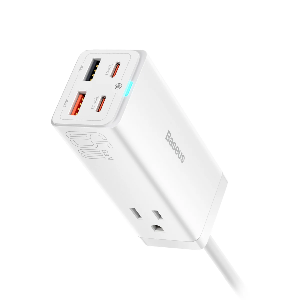 Baseus GaN3 Pro 6 Ports Power Strip 65W - Image 10