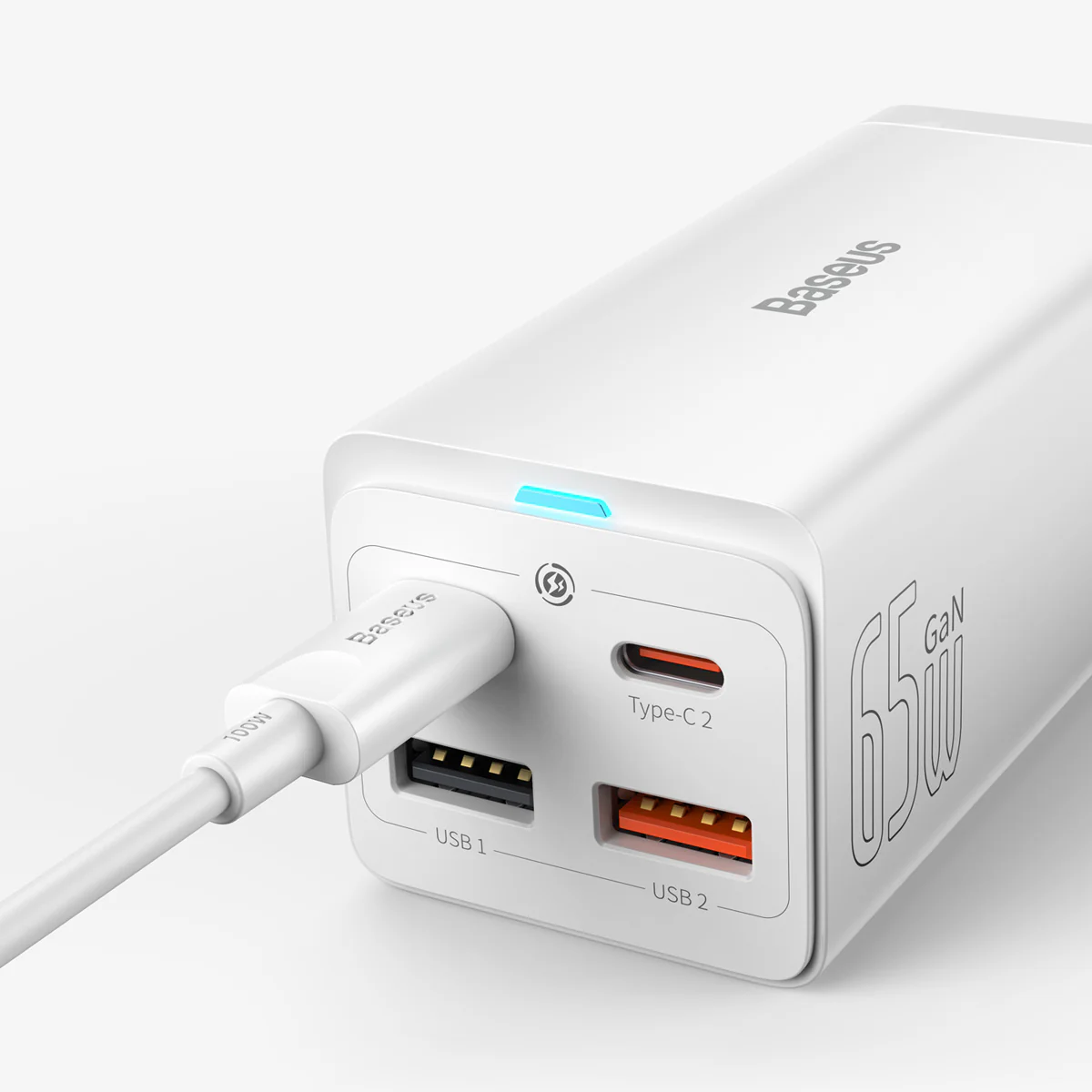 Baseus GaN3 Pro 6 Ports Power Strip 65W - Image 14