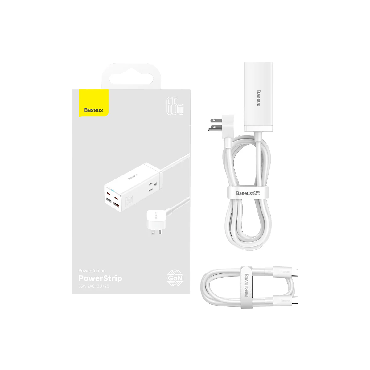 Baseus GaN3 Pro 6 Ports Power Strip 65W - Image 16
