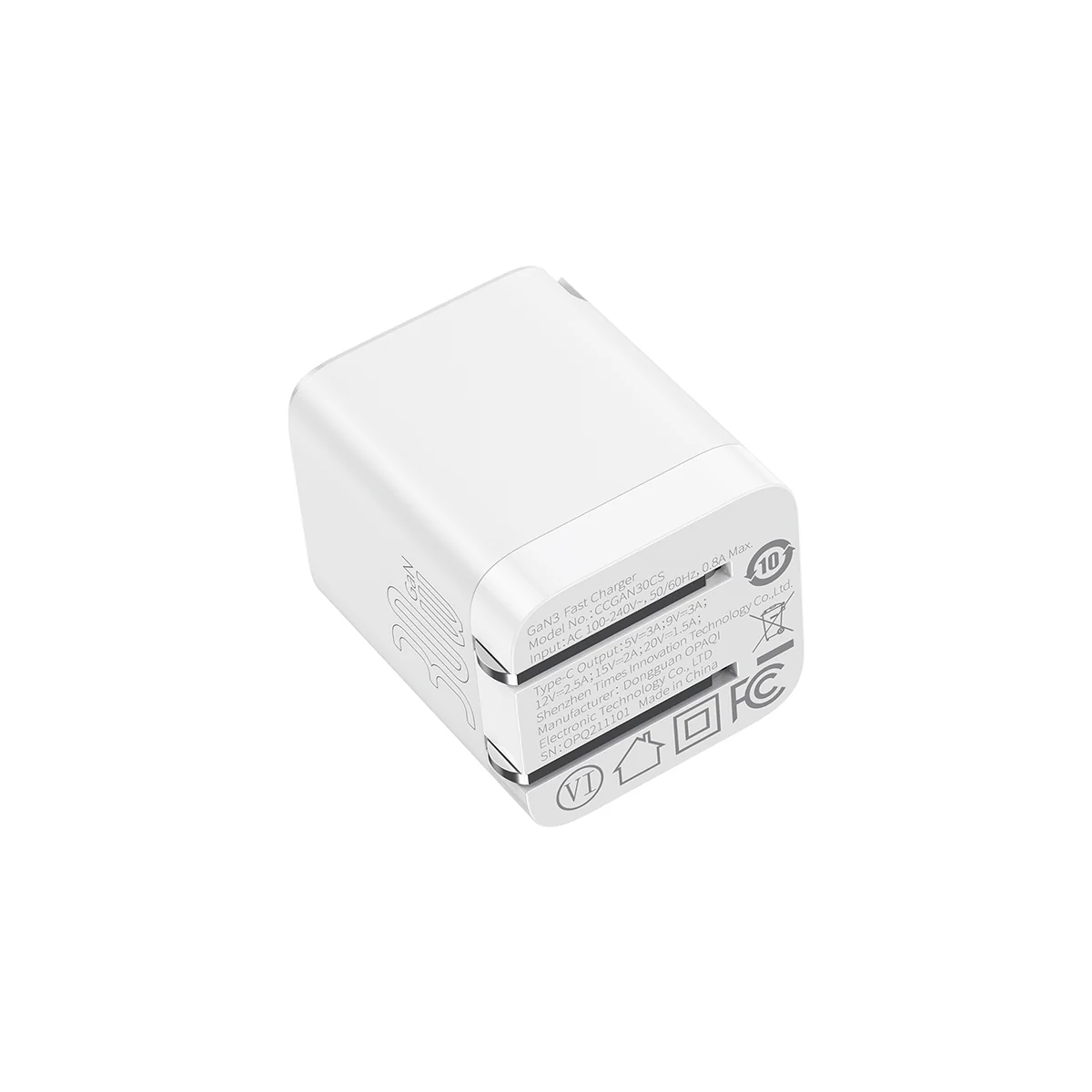 Baseus GaN3 USB-C Fast Charger 30W - Image 12