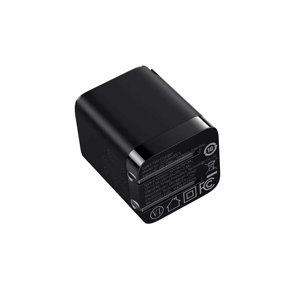 Baseus GaN3 USB-C Fast Charger 30W - Image 5