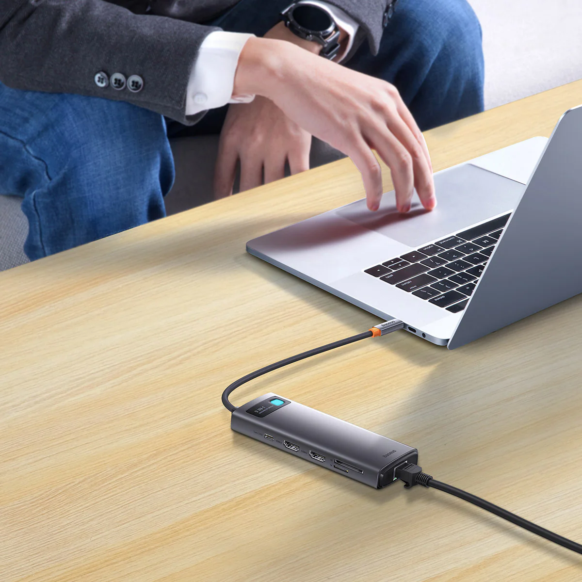 Baseus Joystar 9 in 1 USB-C Hub - Image 9