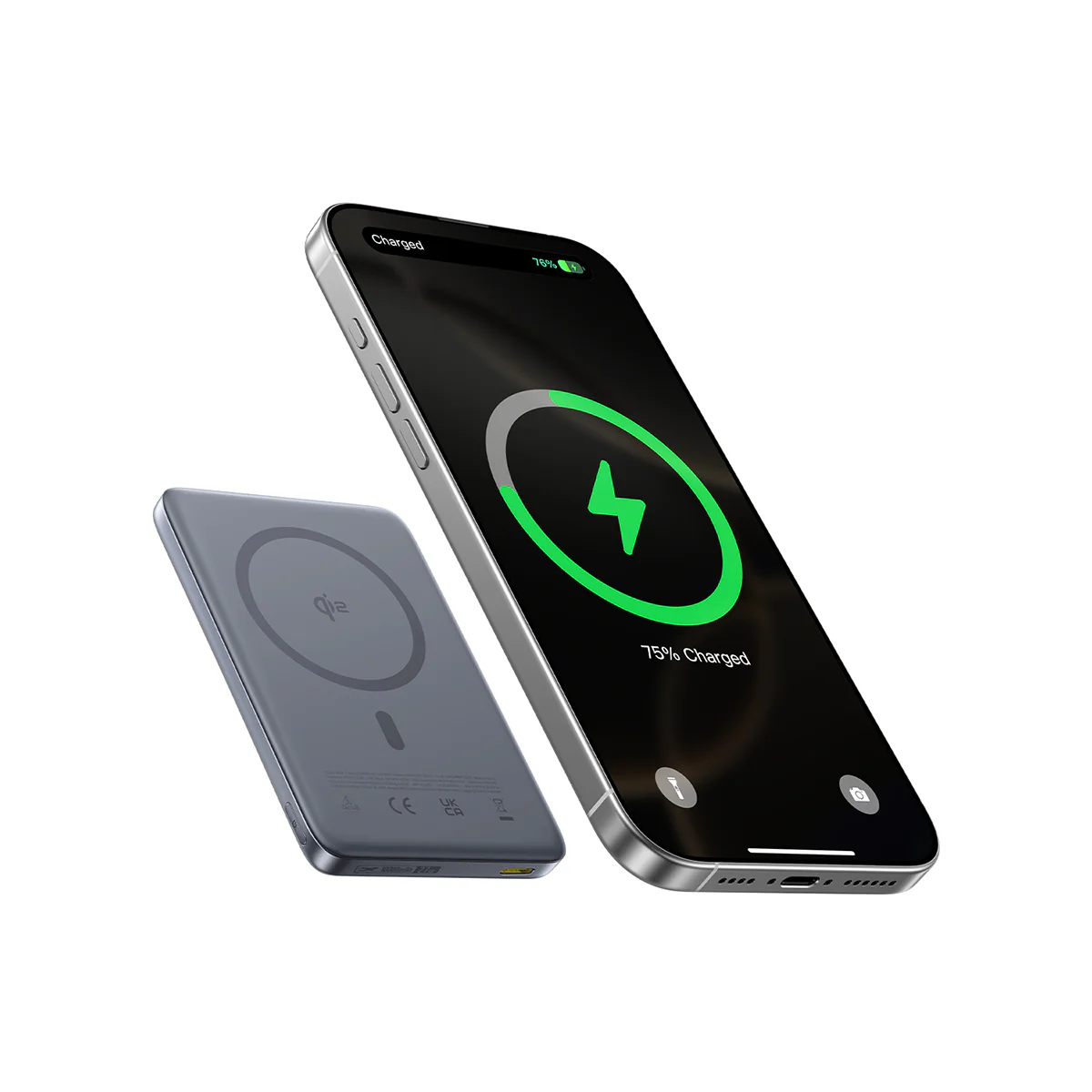 Baseus PicoGo Ultra-Slim Qi2 Magnetic Power Bank 10000mAh - Image 3