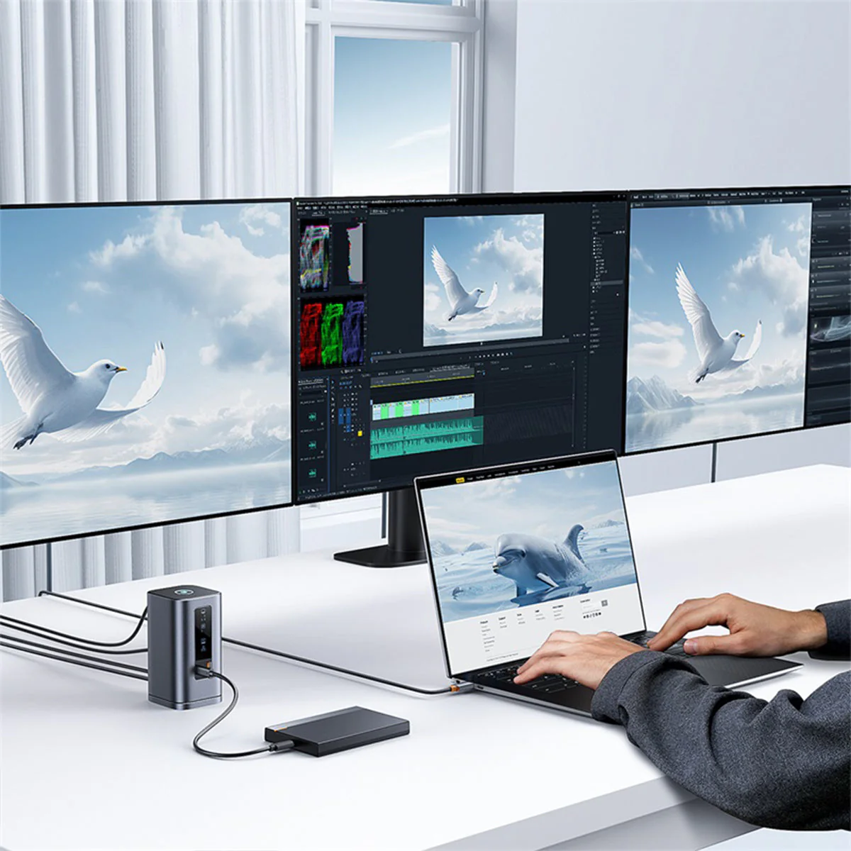 Baseus Spacemate 11-in-1 Docking Station - Image 6